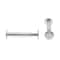 Prime-Line Binding Posts and Screws, Truss Head, Slotted Drive, 3/16 in. X 1 in., Aluminum (25 Pack) 9051753 - alternate 2